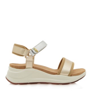 Γυναικείες Πλατφόρμες W489Q2323V03 Eco-Leather Ασημί-Πλατίνα SEVEN