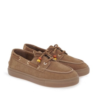 Γυναικεία Μοκασίνια & Loafers X101A1062534 Δέρμα Καστόρι Ταμπά SEVEN