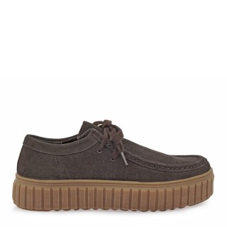 Γυναικεία Sneakers X101A88728D7 Δέρμα Καστόρι Καφέ SEVEN