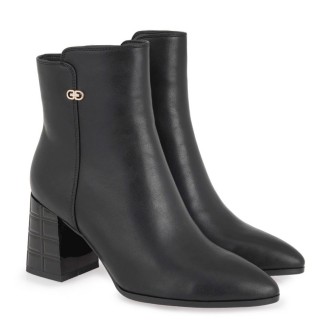 Γυναικεία Μποτάκια X303I9884001 Eco-Leather Μαύρο SEVEN