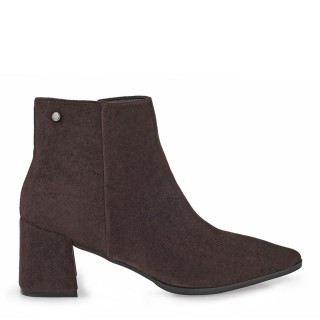 Γυναικεία Μποτάκια X320A1923504 Eco-Suede Καφέ SEVEN