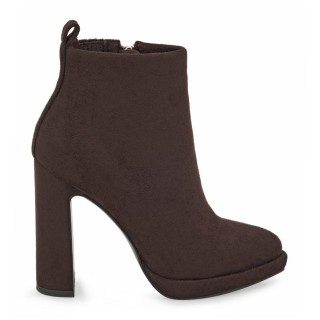 Γυναικεία Μποτάκια X367V3336504 Eco-Suede Καφέ SEVEN