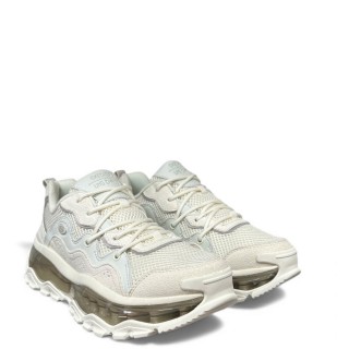 Γυναικεία Sneakers 177935-WHT-UNO CHAOS Δέρμα Καστόρι Off White SKECHERS