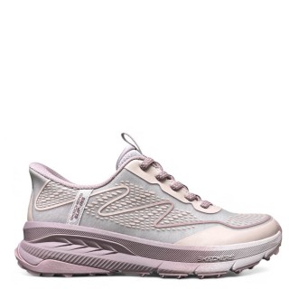 Γυναικεία Sneakers 180157-PMLT-SWITCH BACK Ύφασμα Μωβ SKECHERS