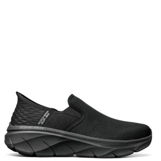 Ανδρικά Sneakers 232463-BBK-D'LUX WALKER 2.0 Ύφασμα Μαύρο SKECHERS