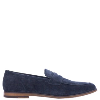 Ανδρικά Μοκασίνια & Loafers 217922-STEVE-4-VELOUR Δέρμα Καστόρι Μπλέ STONEFLY