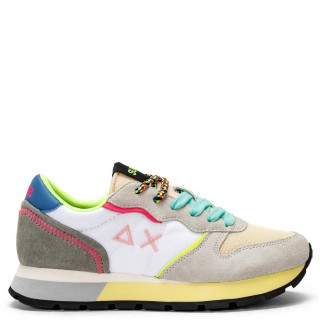 Γυναικεία Sneakers Z34204 Δέρμα Καστόρι Λευκό SUN68