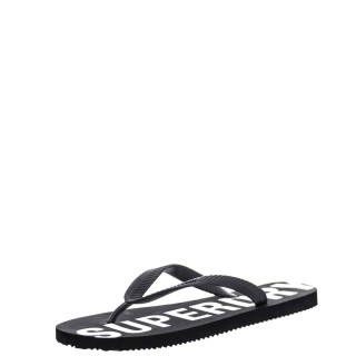 Ανδρικές Σαγιονάρες & Παντόφλες MF310186A Σιλικόνη Μαύρο SUPERDRY