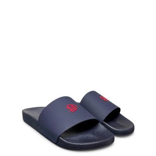 Ανδρικές Σαγιονάρες & Παντόφλες MF310281A-SD & CO POOL SLIDE Σιλικόνη Μπλέ SUPERDRY