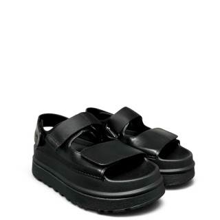 Γυναικεία Πέδιλα SDSS26273-URBANFLOW Eco-Leather Μαύρο SUPERDRY