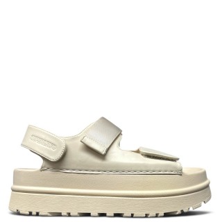 Γυναικεία Πέδιλα SDSS26273-URBANFLOW Eco-Leather Off White SUPERDRY