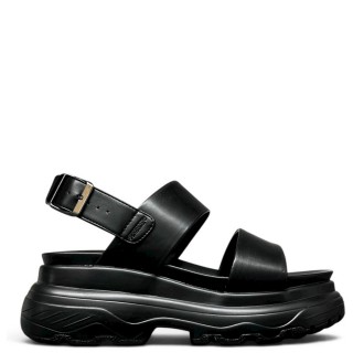 Γυναικεία Πέδιλα SDSS26274-VOID Eco-Leather Μαύρο SUPERDRY