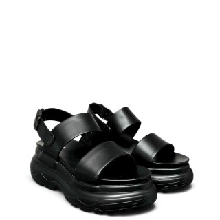 Γυναικεία Πέδιλα SDSS26274-VOID Eco-Leather Μαύρο SUPERDRY