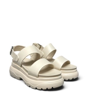 Γυναικεία Πέδιλα SDSS26274-VOID Eco-Leather Off White SUPERDRY