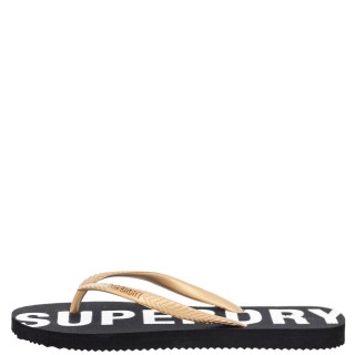 Γυναικείες Παντόφλες WF310155A Σιλικόνη Μαύρο SUPERDRY
