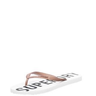 Γυναικείες Παντόφλες WF310155A Σιλικόνη Λευκό SUPERDRY