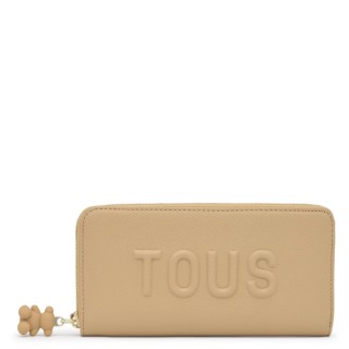 Γυναικεία Πορτοφόλια 2002105445-BILLETERA M. TOUS BRENDA Eco-Leather Φυσικό TOUS