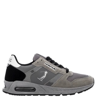 Ανδρικά Sneakers W22-19-US-4310/S Eco-Leather-Eco-Suede Γκρι U.S Golf Club