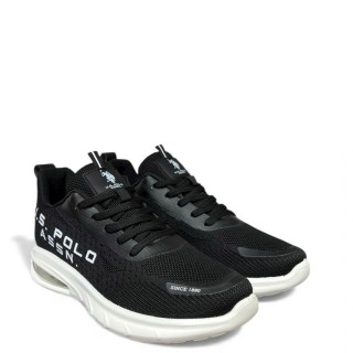 Ανδρικά Sneakers ACTIVE001 Ύφασμα Μαύρο U.S POLO ASSN.