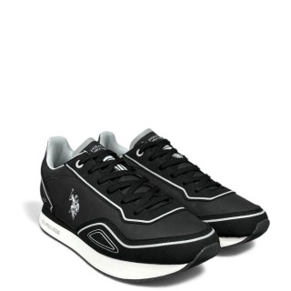 Ανδρικά Sneakers NOBIL012 Eco-Leather Μαύρο U.S POLO ASSN.