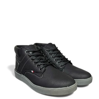 Ανδρικά Μποτάκια PYRO001 Eco-Leather Μαύρο U.S POLO ASSN.