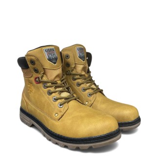 Ανδρικά Μποτάκια ZIGGY002A Eco-Leather Κίτρινο U.S POLO ASSN.