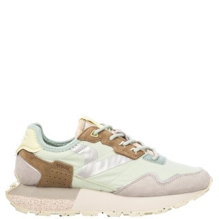 Γυναικεία Sneakers 8803108 Δέρμα Καστόρι-Αδιάβροχο Ύφασμα Βεραμάν VICTORIA