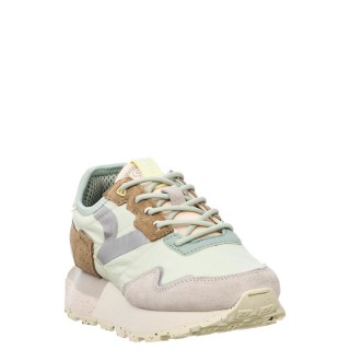 Γυναικεία Sneakers 8803108 Δέρμα Καστόρι-Αδιάβροχο Ύφασμα Βεραμάν VICTORIA