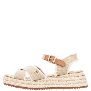 Γυναικεία Πέδιλα WL21634A-KIM-TEX Ύφασμα Χρυσό Wrangler