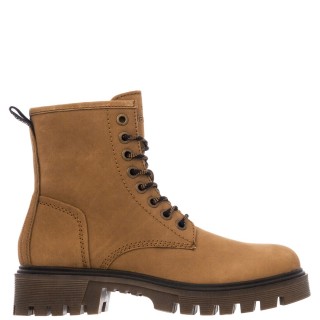 Γυναικεία Μποτάκια WL22501A-SEATTLE-LACE-NUBUCK Δέρμα Nubuck Camel Wrangler