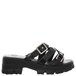 Γυναικεία Mules 780-24217 Σιλικόνη Μαύρο Zaxy