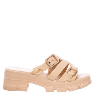 Γυναικεία Mules 780-24217 Σιλικόνη Nude Zaxy