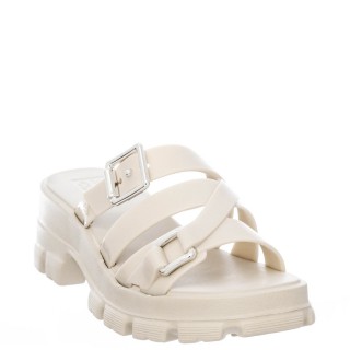 Γυναικεία Mules 780-24217 Σιλικόνη Off White Zaxy